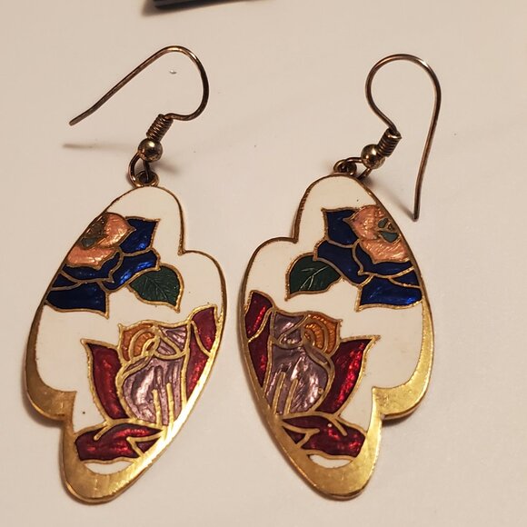 7 Pair of Earrings,  items # A- 1216- 1222, wt.55 grams. - Picture 5 of 16